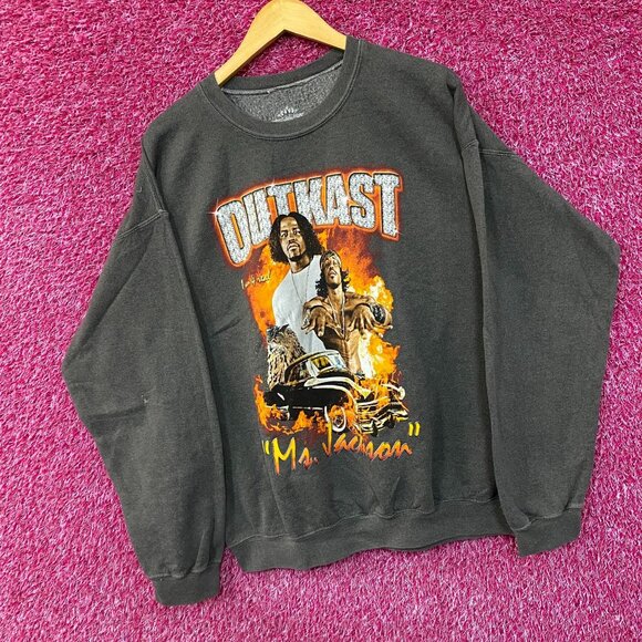 Outkast Ms. Jackson 2000's Vintage style crewneck size Medium - Picture 3 of 4